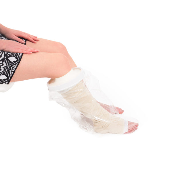 Shower sleeve leg half